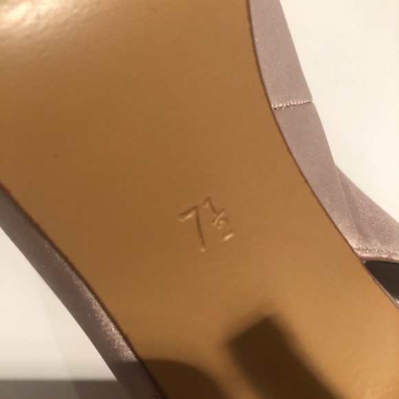 Lulu Townsend Champagne Color Heels - Picture 5 of 6